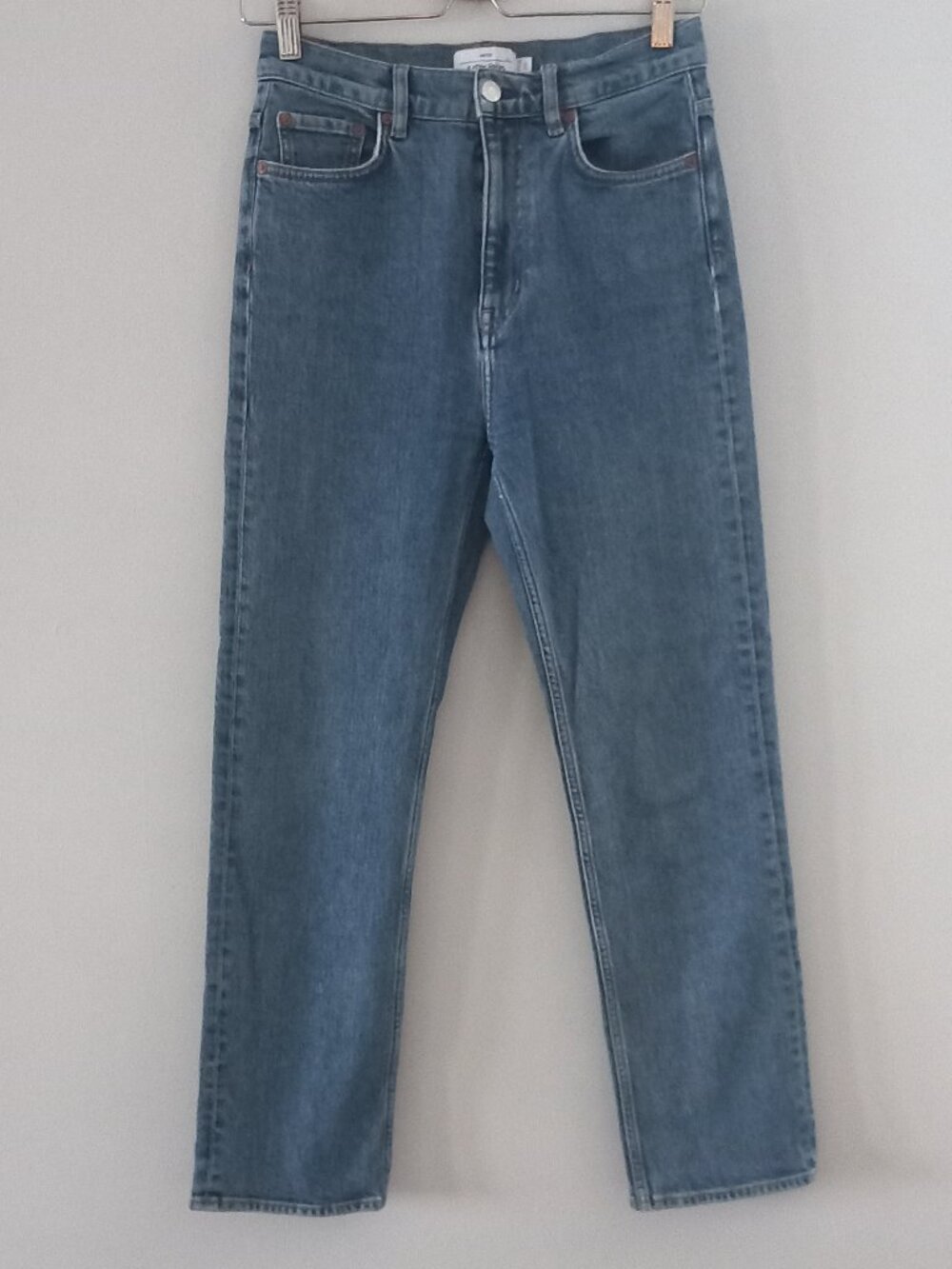 & OTHER STORIES DENIM High rise straight jeans 27-28